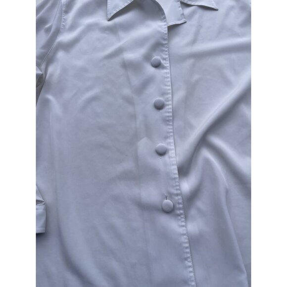 Vintage Regina Porter Women's Long Sleeve Blouse Buttoned Women’s Size Large - Picture 10 of 13